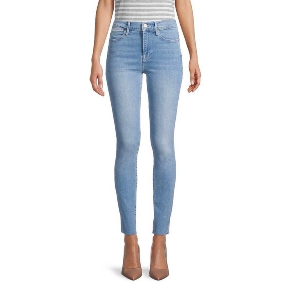 Frame Le High Skinny Jeans in Europa Denim Wash Sz 28 Spring Summer Easter Vacay